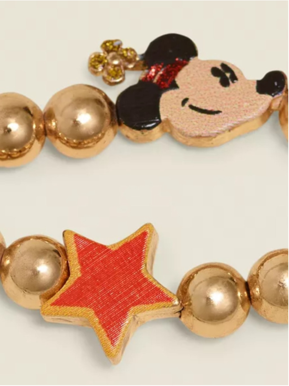 Disney Mickey Mouse & Minnie Mouse Icon Pisa Bracelet, Created for Macy - Picture 5 of 5